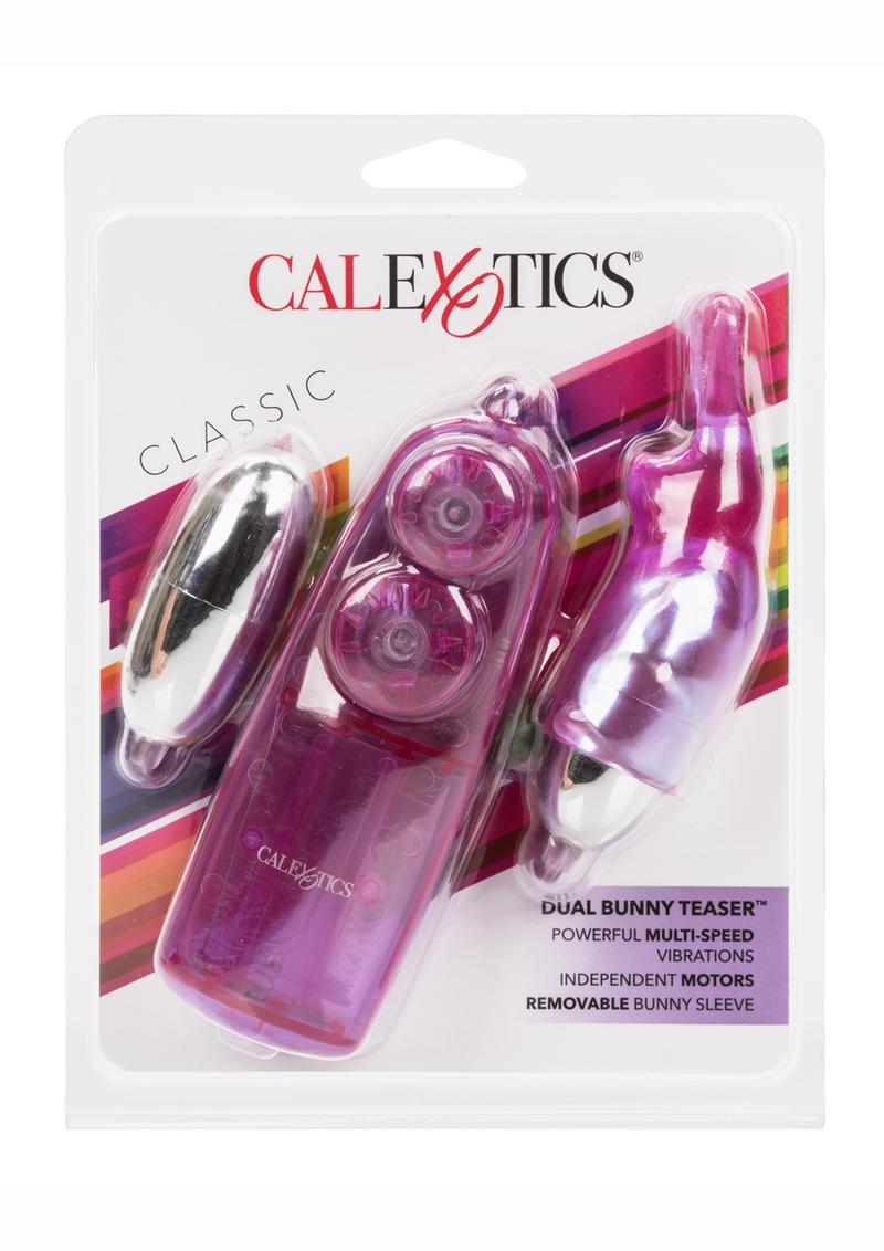 Dual Bunny Teaser Bullet CalExotics With Wired Remote Control