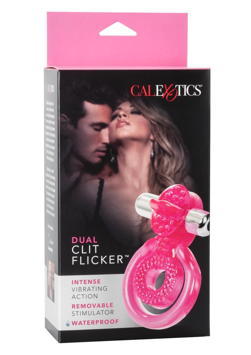 CalExotics Dual Clit Flicker With Removable Waterproof Stimulator