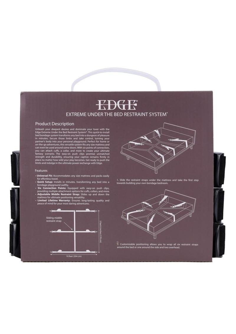 Edge Extreme Under The Bed Bondage Restraint System