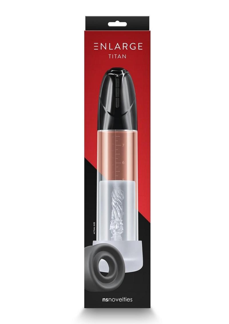 ENLARGE Titan Rechargeable and Precision Penis Pump