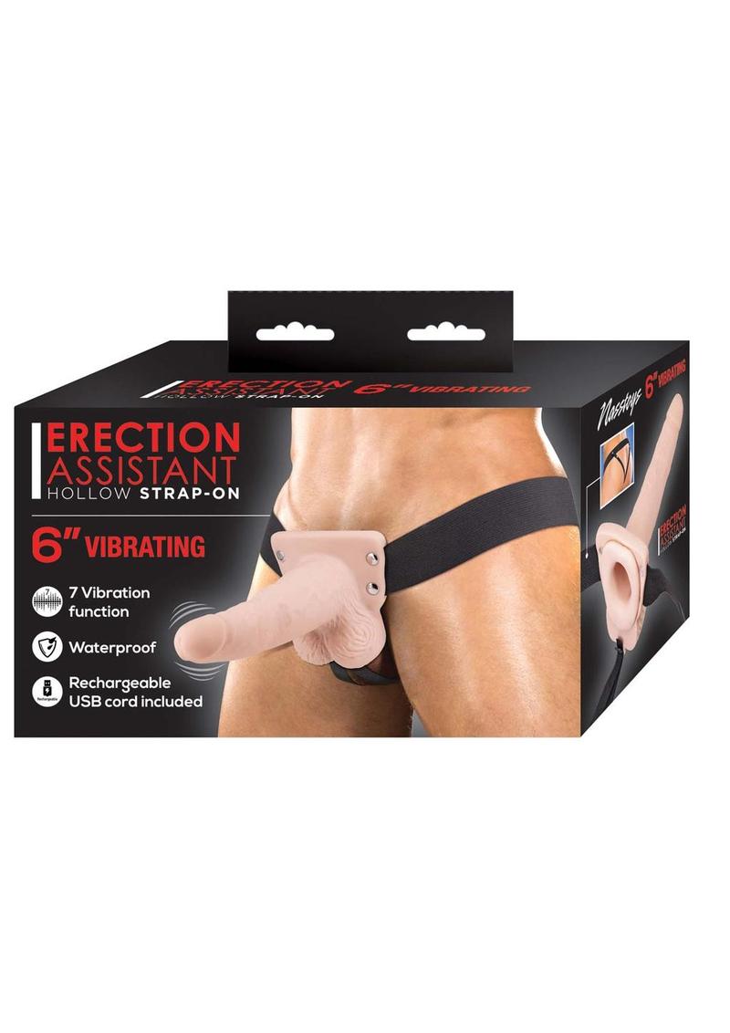 Erection Assistant Hollow Rechargeable And Waterproof Strap-On