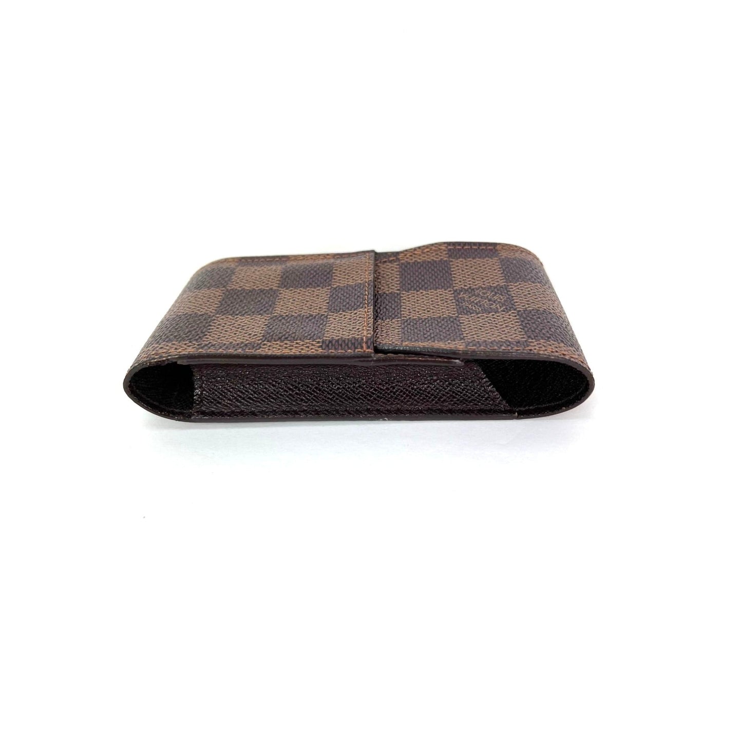 LOUIS VUITTON Damier Ebene Cigarette Card Cosmetic Case Pouch
