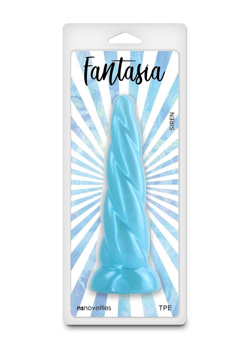Fantasia Siren Twisted Textured Dildo by NS Novelties
