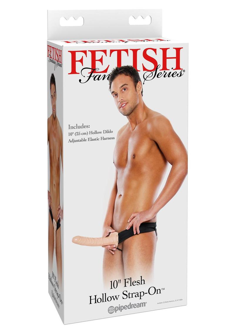 Fetish Fantasy Series Flesh Hollow Strap-On Harness