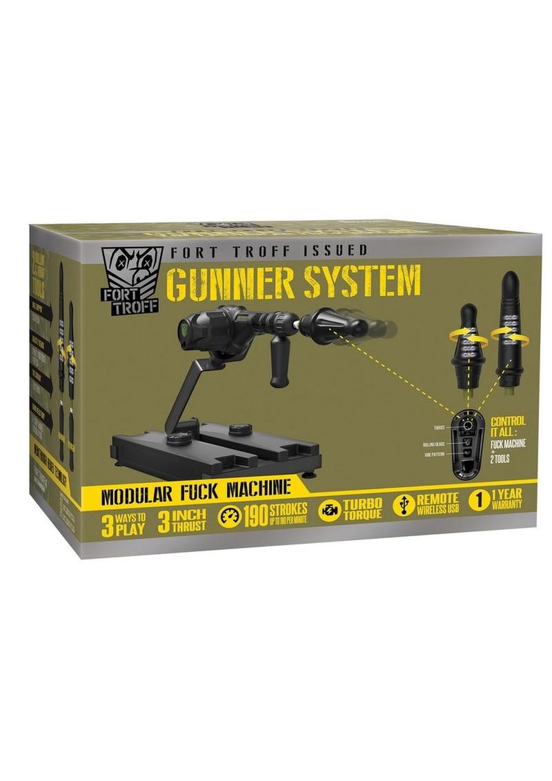 Fort Troff Gunner System - Modular Fuck Machine with Remote Control