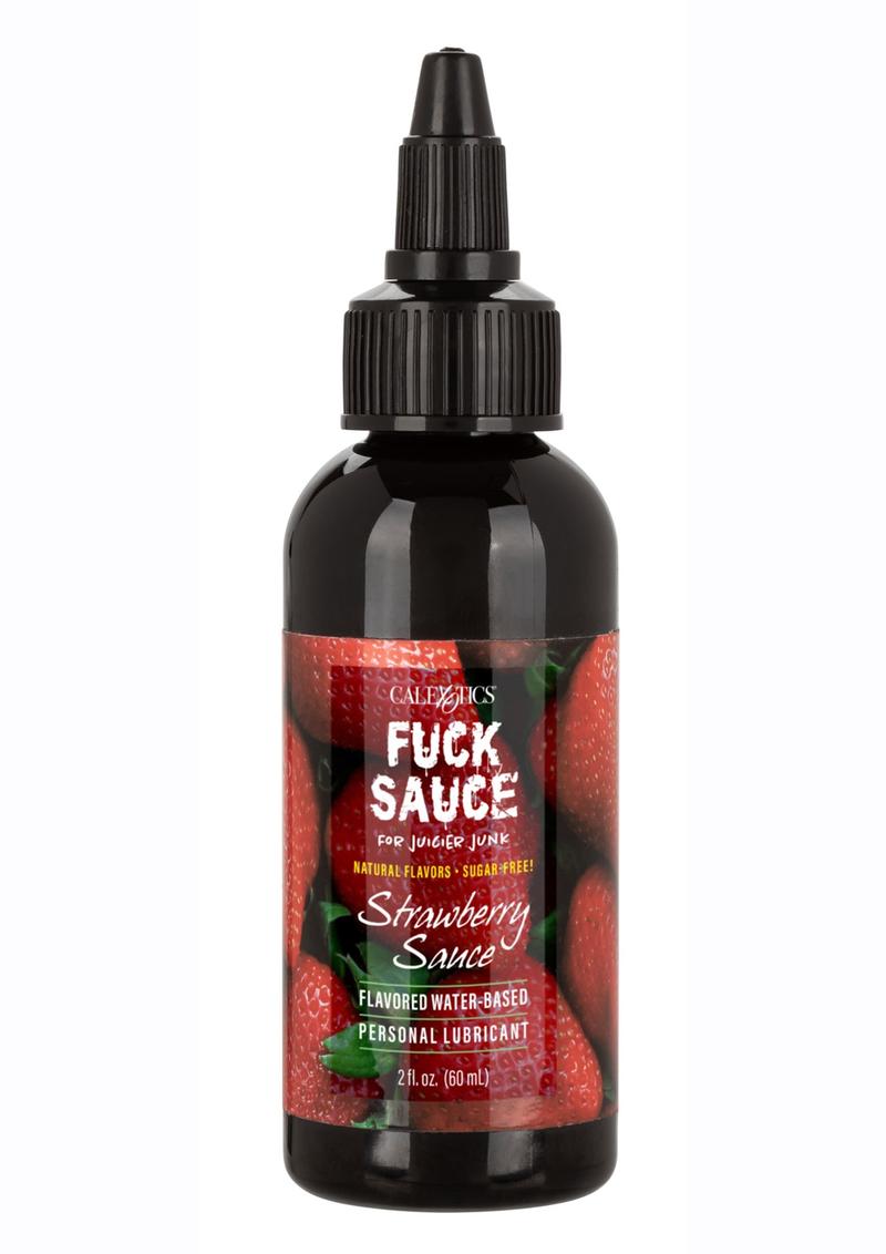 CalExotics Fuck Sauce Strawberry Personal Lubricant