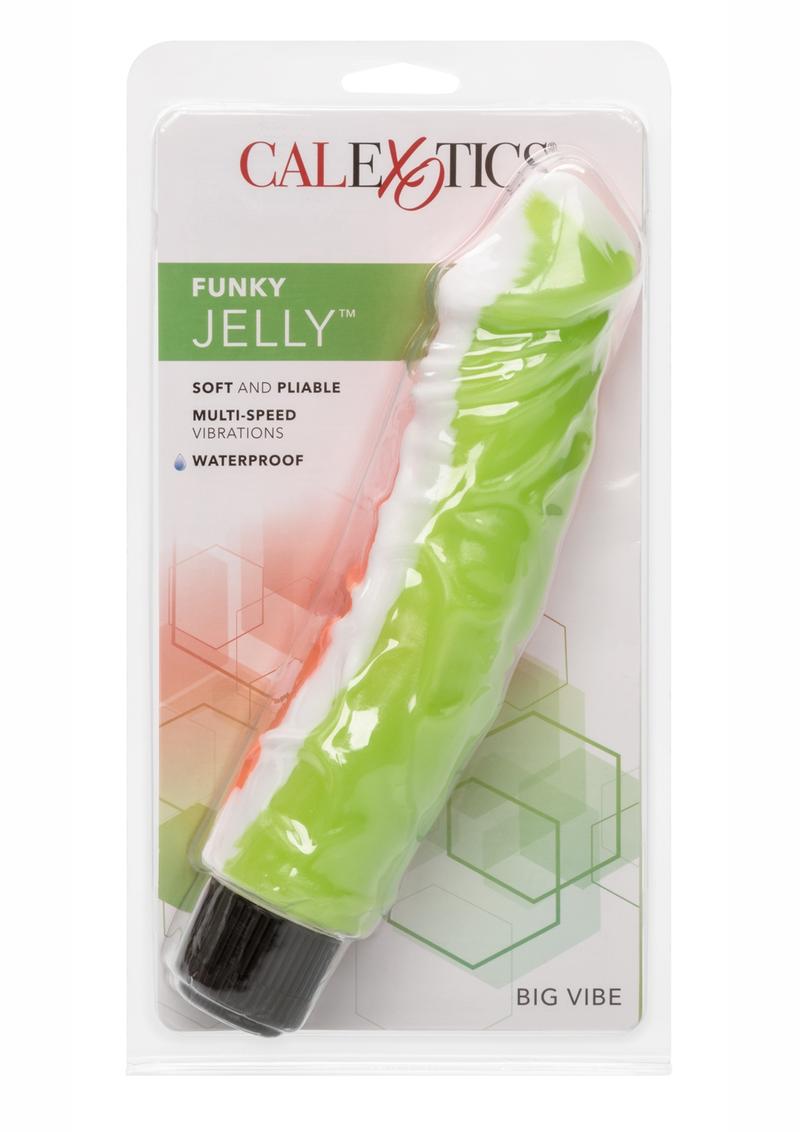 CalExotics Funky Jelly Big Multi Speed Waterproof Vibrator