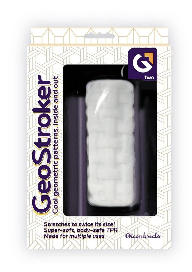 GeoStroker Cool Geometric Patterns Stretchable Body Safe Stroker