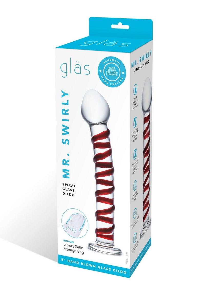 Glas Mr. Swirly Spiral Glass Dildo For Pleasure and Style