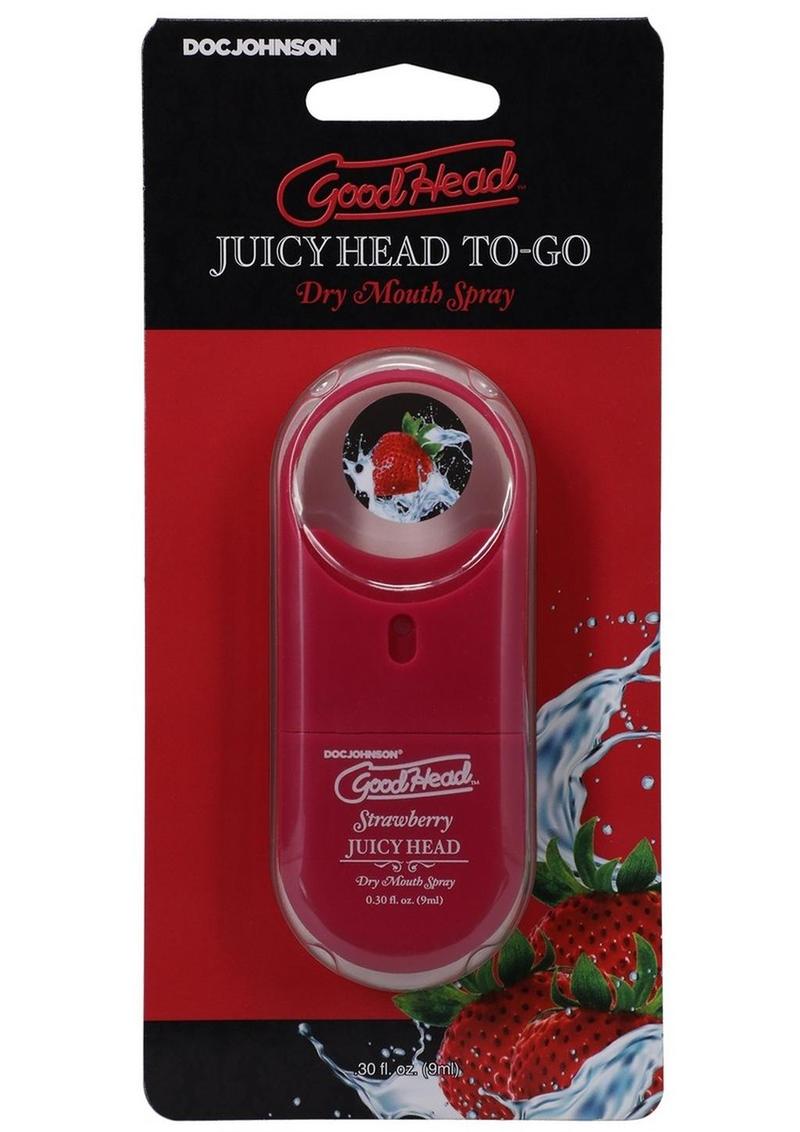 GoodHead Juicy Head To Go Dry Mouth Spray Strawberry