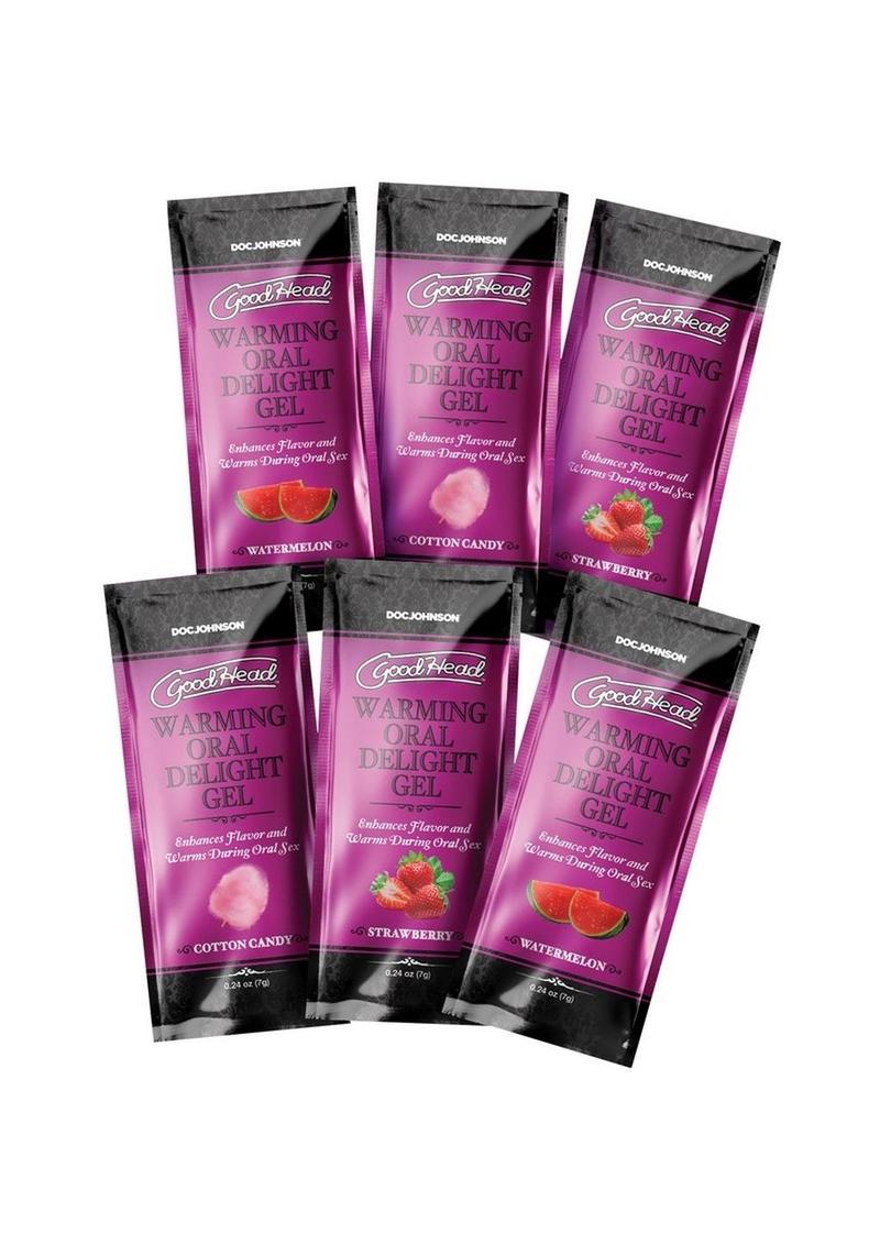GoodHead Warming Oral Delight Gel Assorted Pack