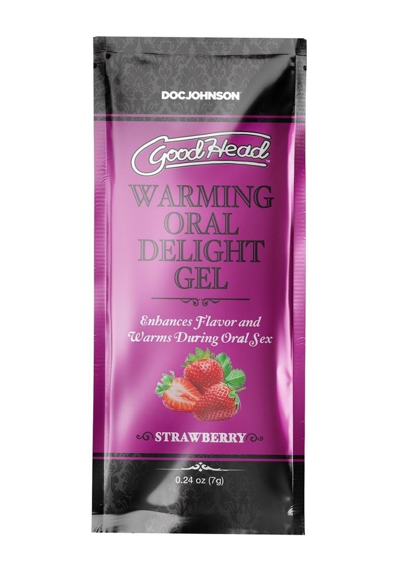 Doc Johnson GoodHead Warming Oral Delight Gel Sachet