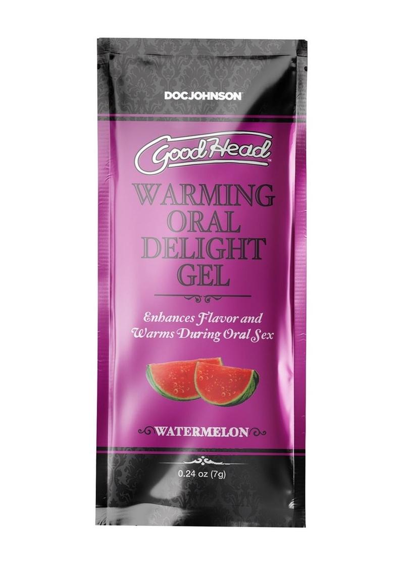 Doc Johnson GoodHead Warming Oral Delight Gel Watermelon