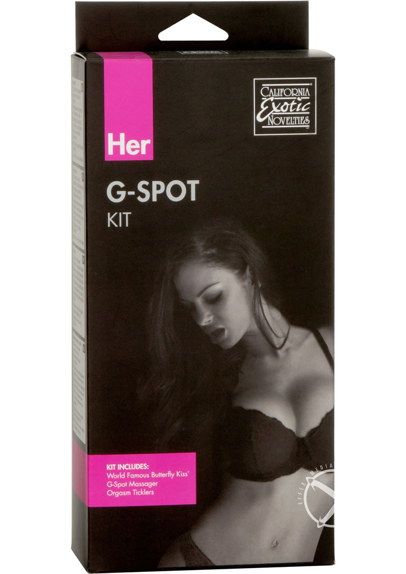 California Exotic Novelties Her G-Spot Kit Waterproof Pleasure Set