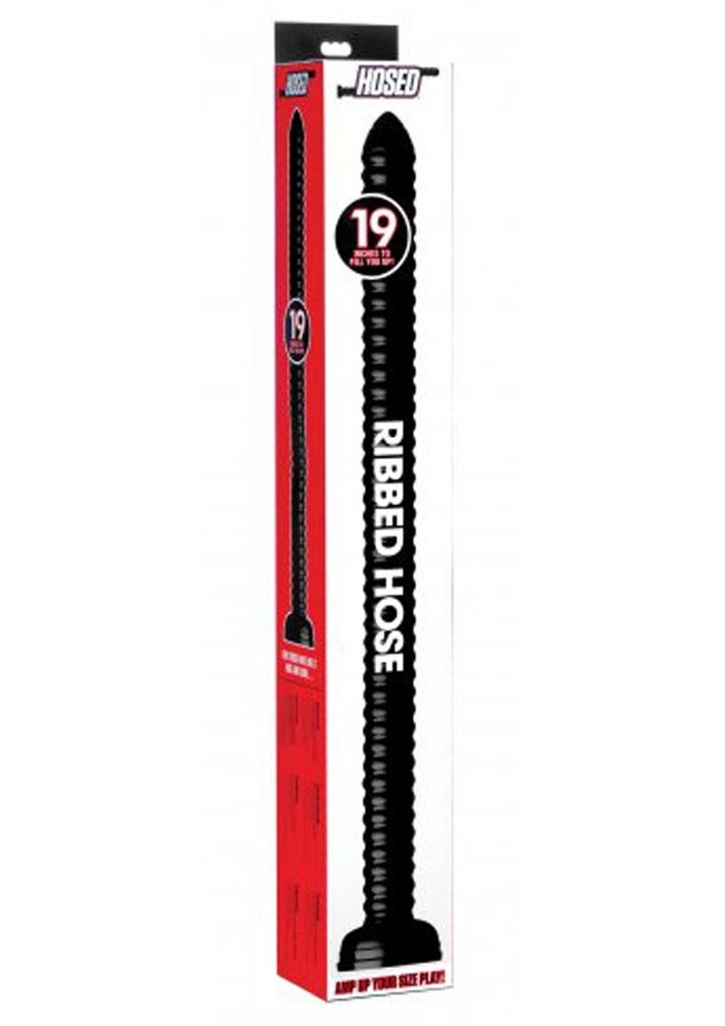 Hosed Ribbed Hose 19in Long Depth Trainer with Full-Length Ribbing