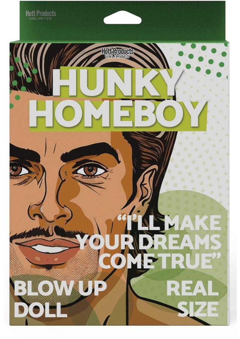 Hunky Homeboy Inflatable Doll Real Size Blow-Up