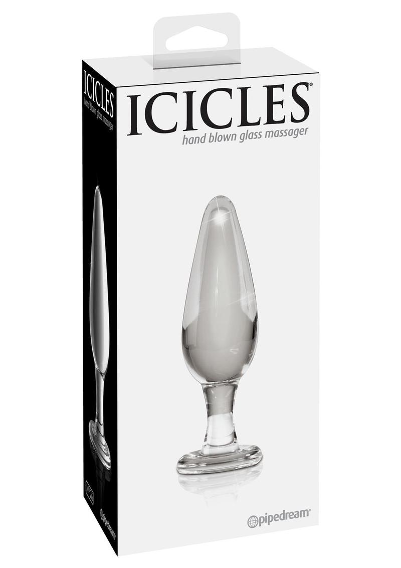 Buy Icicles No. 26 Glass With Temperature Play Anal Plug