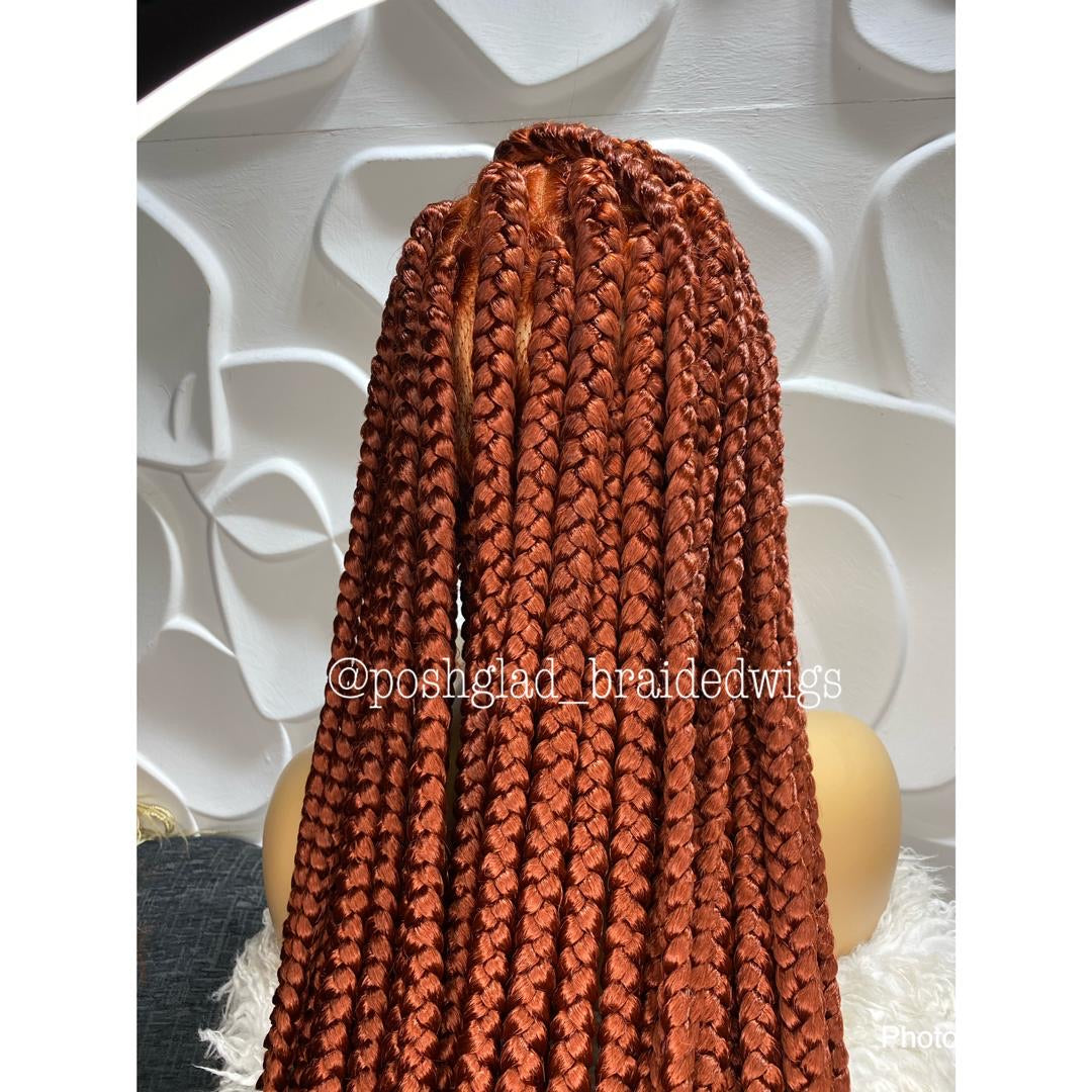 Carin JUMBO IN COPPER RED (FULL LACE)