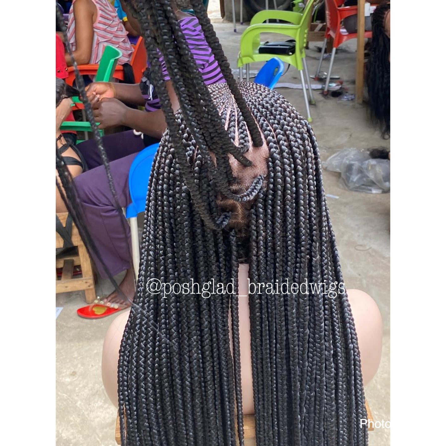 Cornrow Braid Wig - Daire