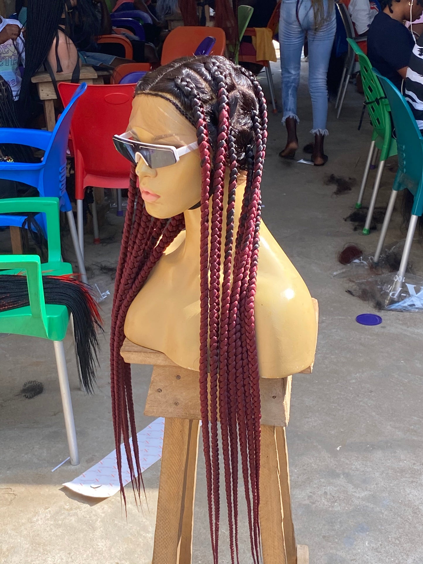 LARGE JUMBO KNOTLESS (wavy tip)