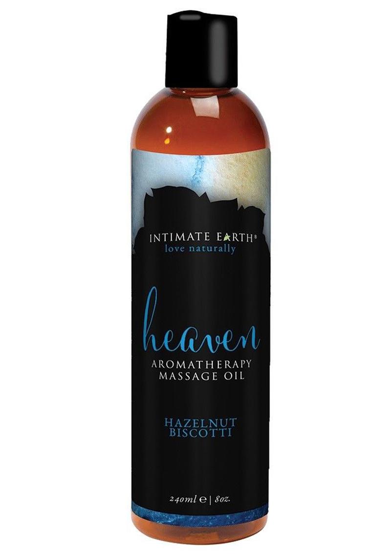 Intimate Earth Heaven Aromatherapy Massage Oil Hazelnut Biscotti
