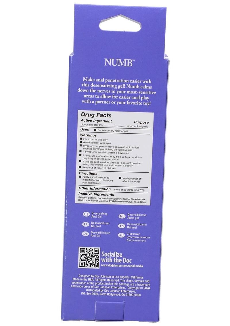 Intimate Enhancements Numb Mint Anal Gel