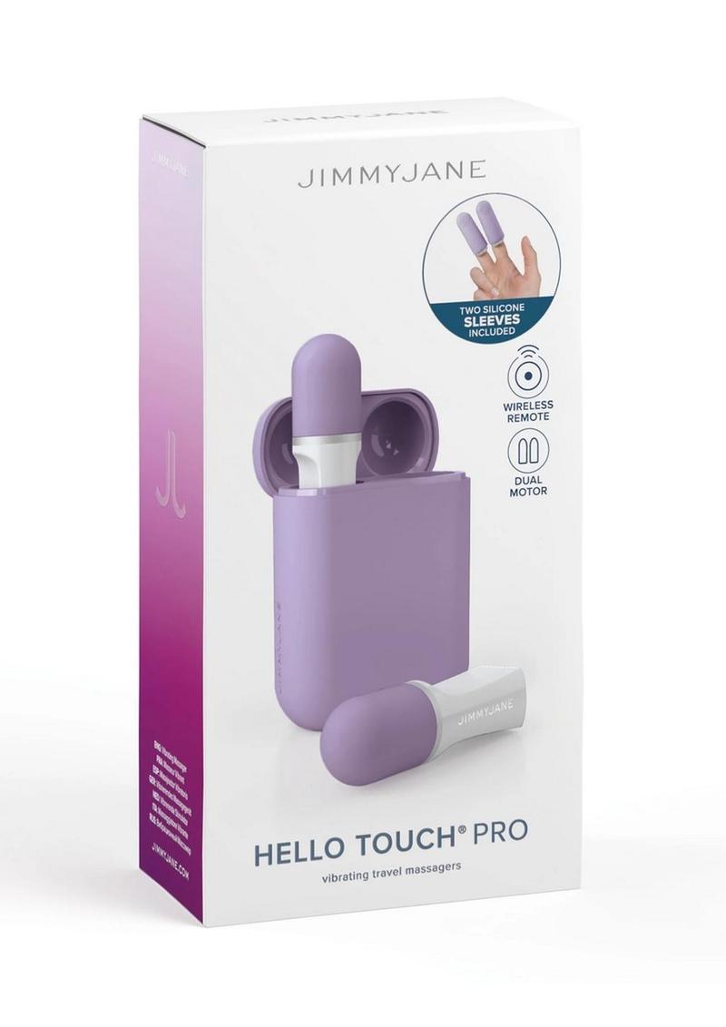 Jimmyjane Hello Touch Pro Rechargeable Finger Vibrating Massagers
