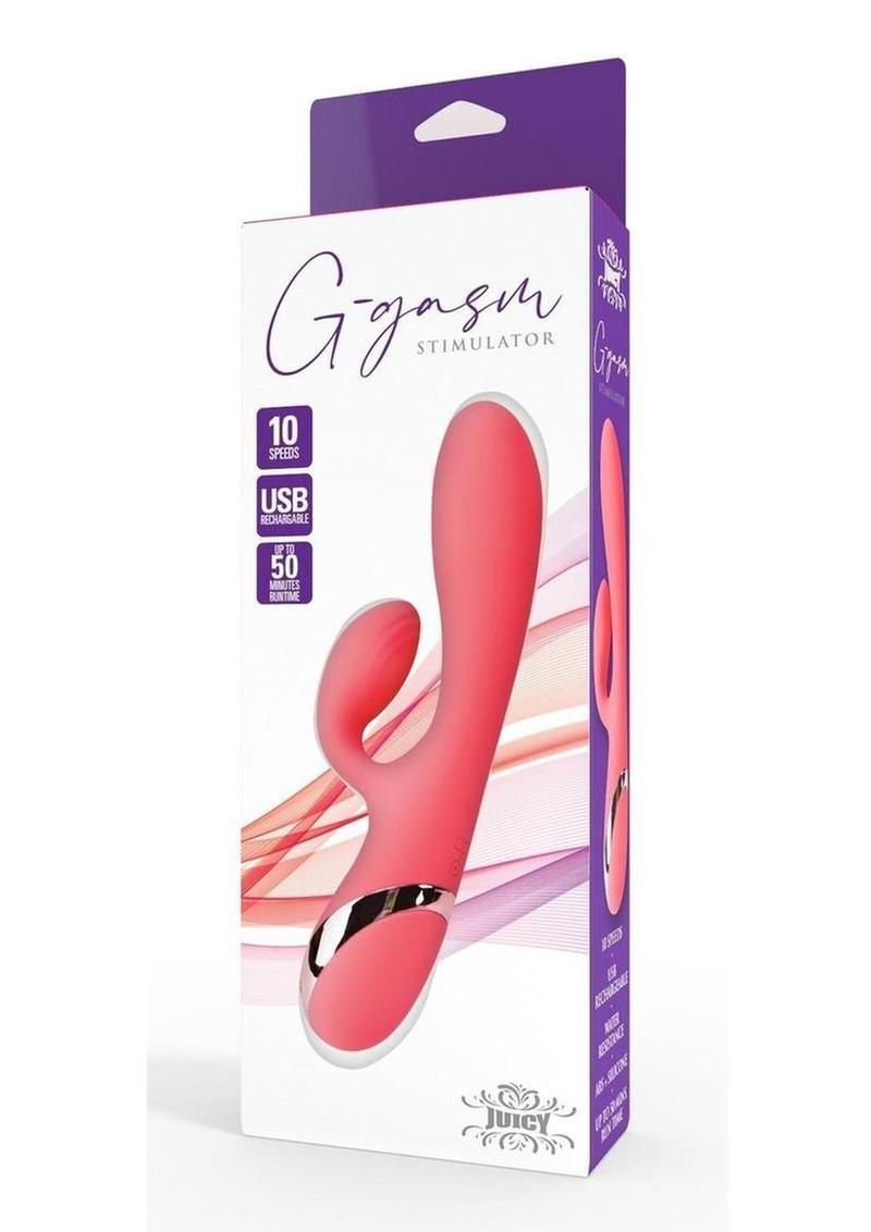 Juicy G-Gasm & O-Gasm Stimulators Rechargeable Rabbit Vibrators