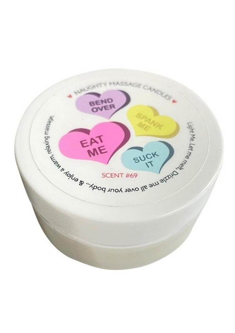 Naughty Massage Oil Candle