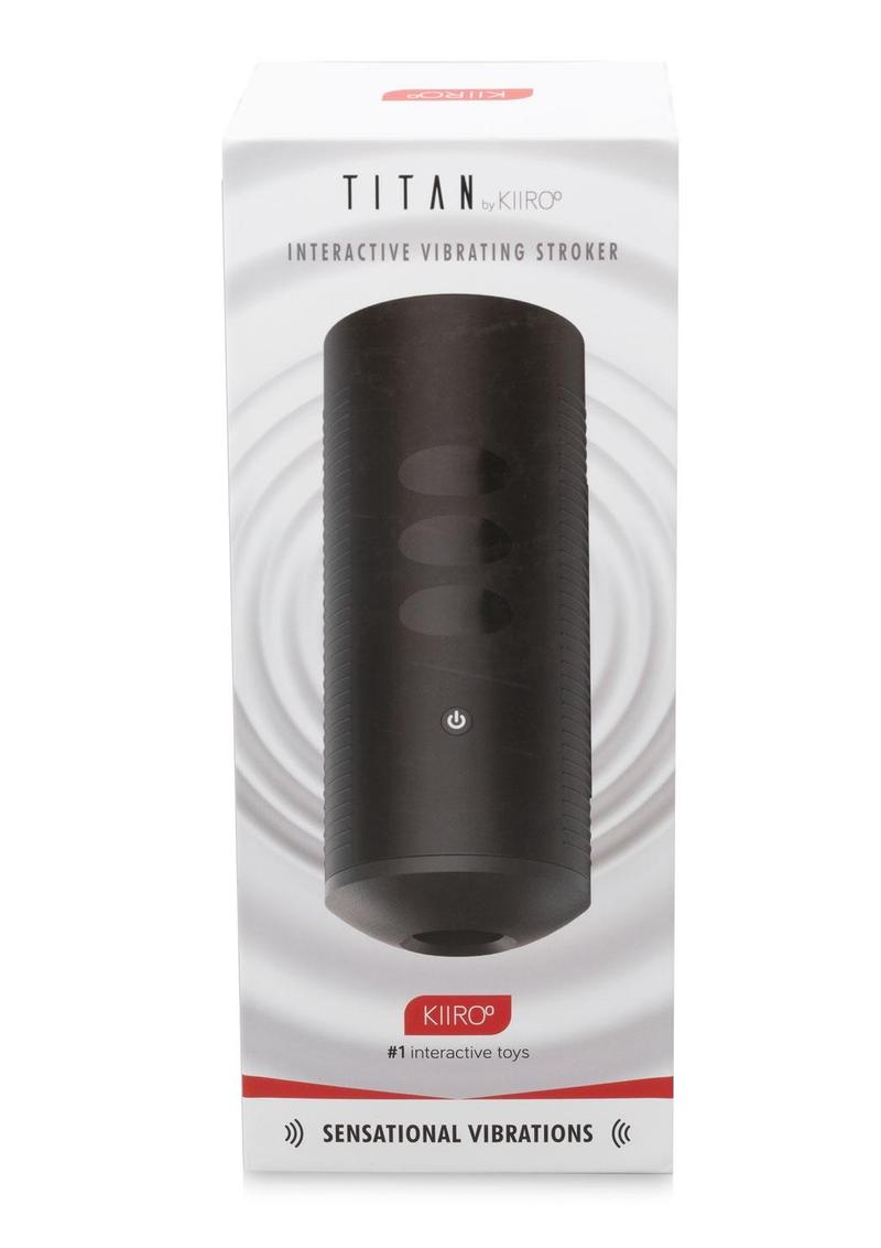 Kiiroo Titan Interactive Premium Material Vibrating Masturbator