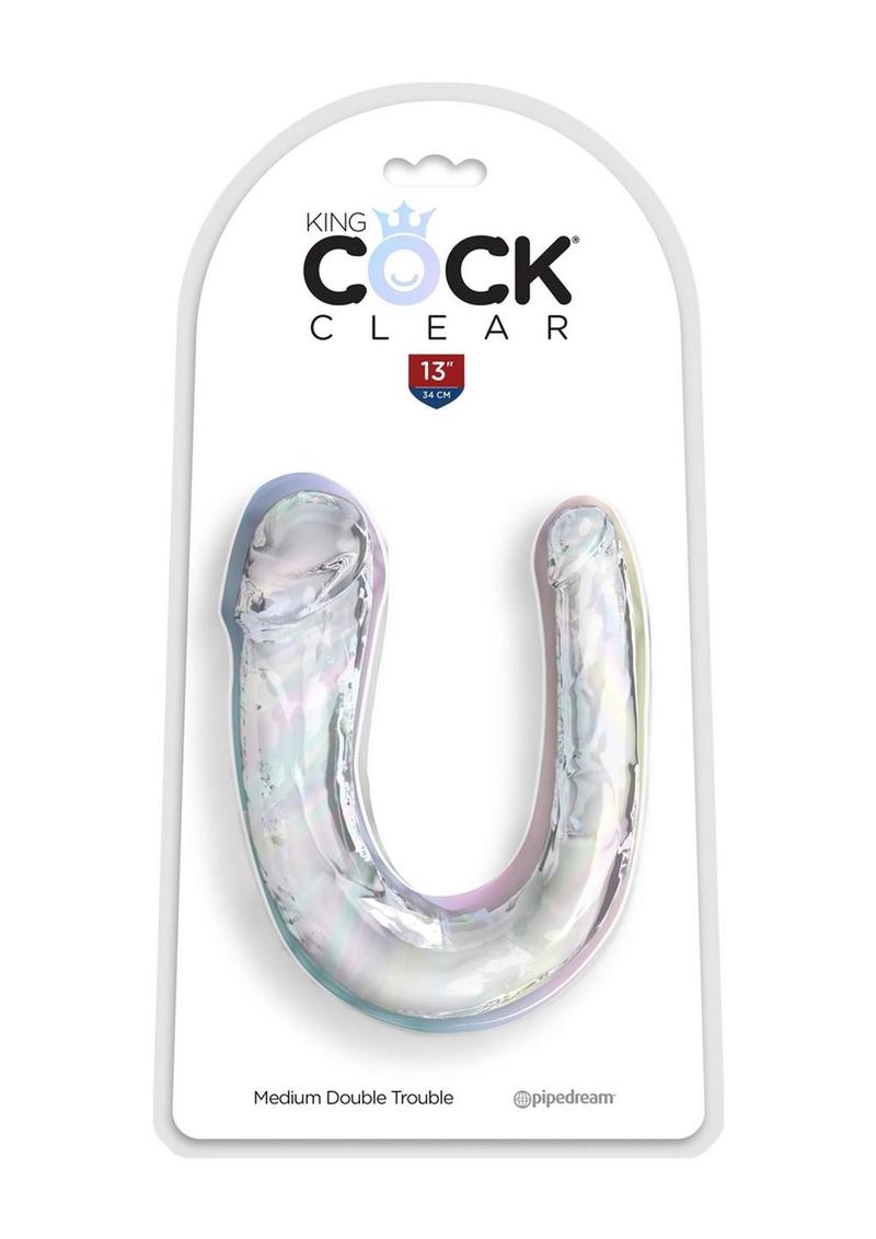 King Cock Clear Medium Double Trouble