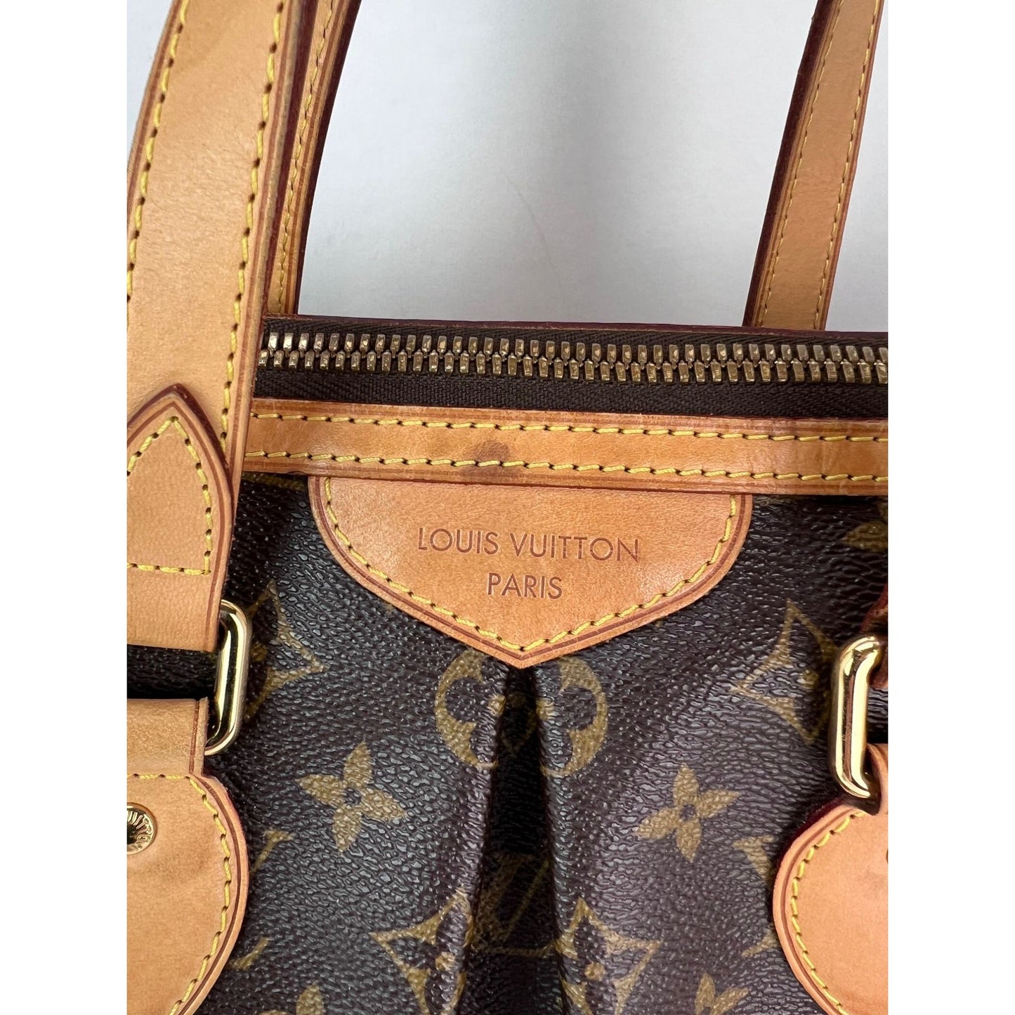 Louis Vuitton Palermo PM Monogram Zippered Tote Bag