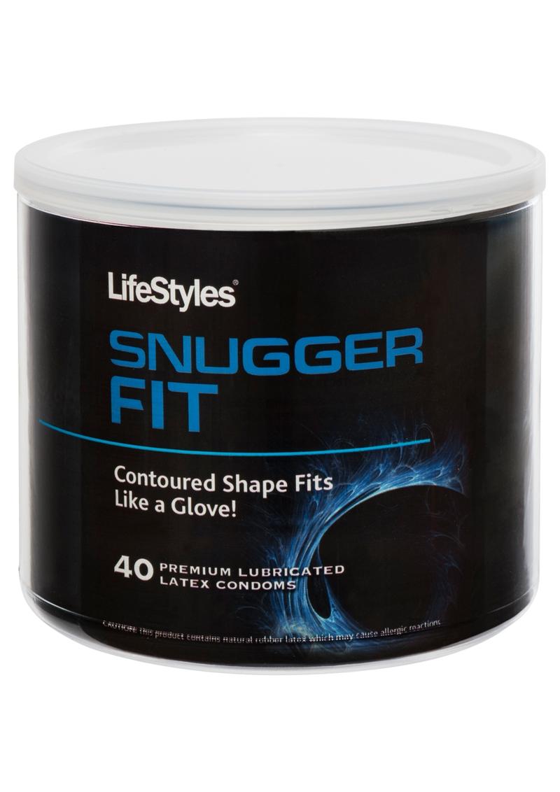 LifeStyles Snugger Fit Premium Lubricated Latex Condoms