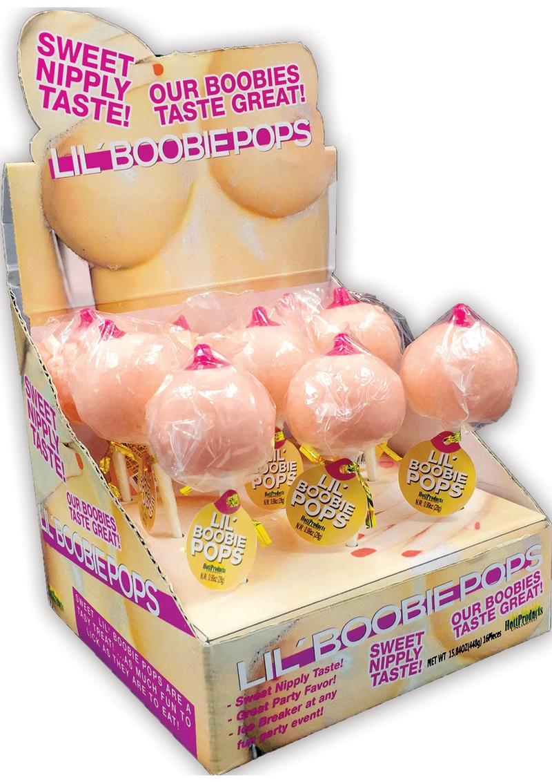 Lil Boobie Pops Sweet Nipply Taste 9 Pc