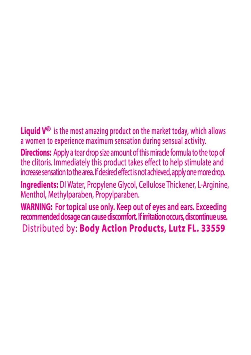 Liquid V Maximum Strength Stimulating Gel for Women