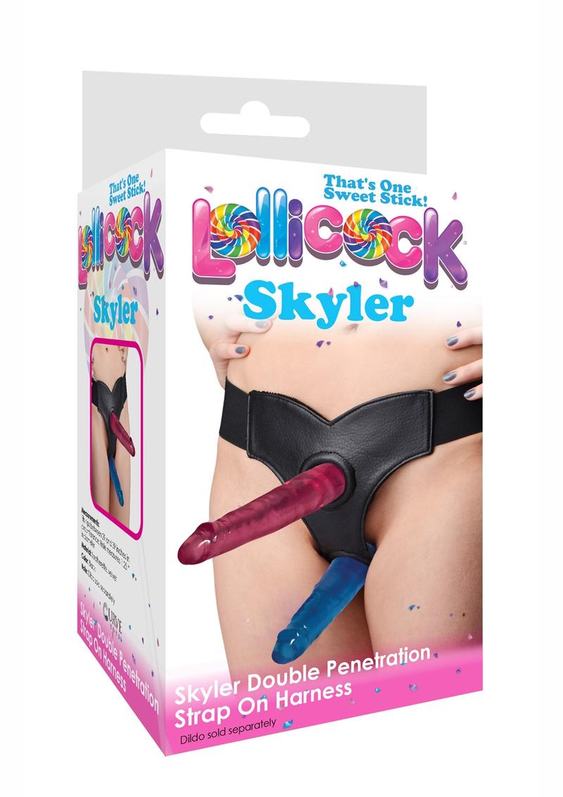 Lollicock Skyler Double Penetration Adjustable Strap-On Harness