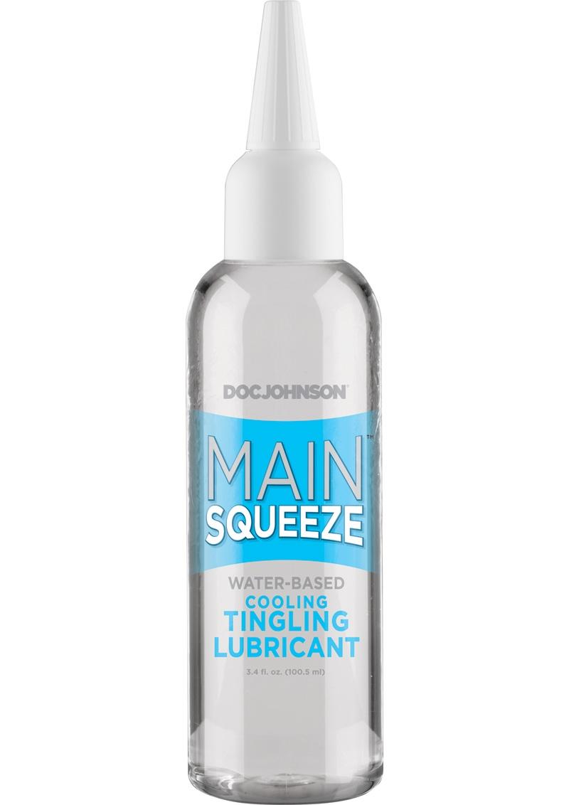 Doc Johnson Main Squeeze Cooling And Tingling Lubricant