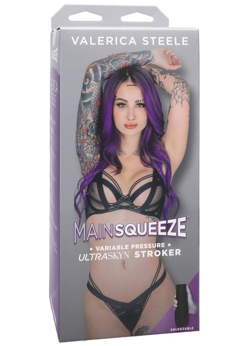 Main Squeeze Valerica Steele ULTRASKYN Variable Pressure Stroker