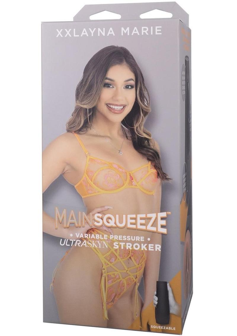Mainsqueeze Xxlayna Marie Ultraskyn Variable Pressure Stroker
