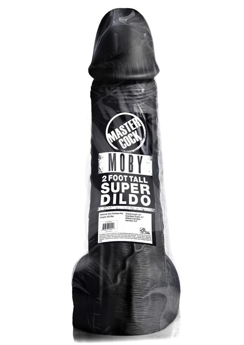 Master Cock Moby 2 Foot Tall Super Dildo - Massive Pleasure Experience