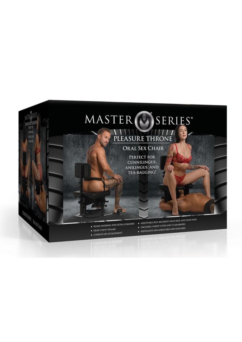 Master Series Pleasure Throne Oral Sex Chair
