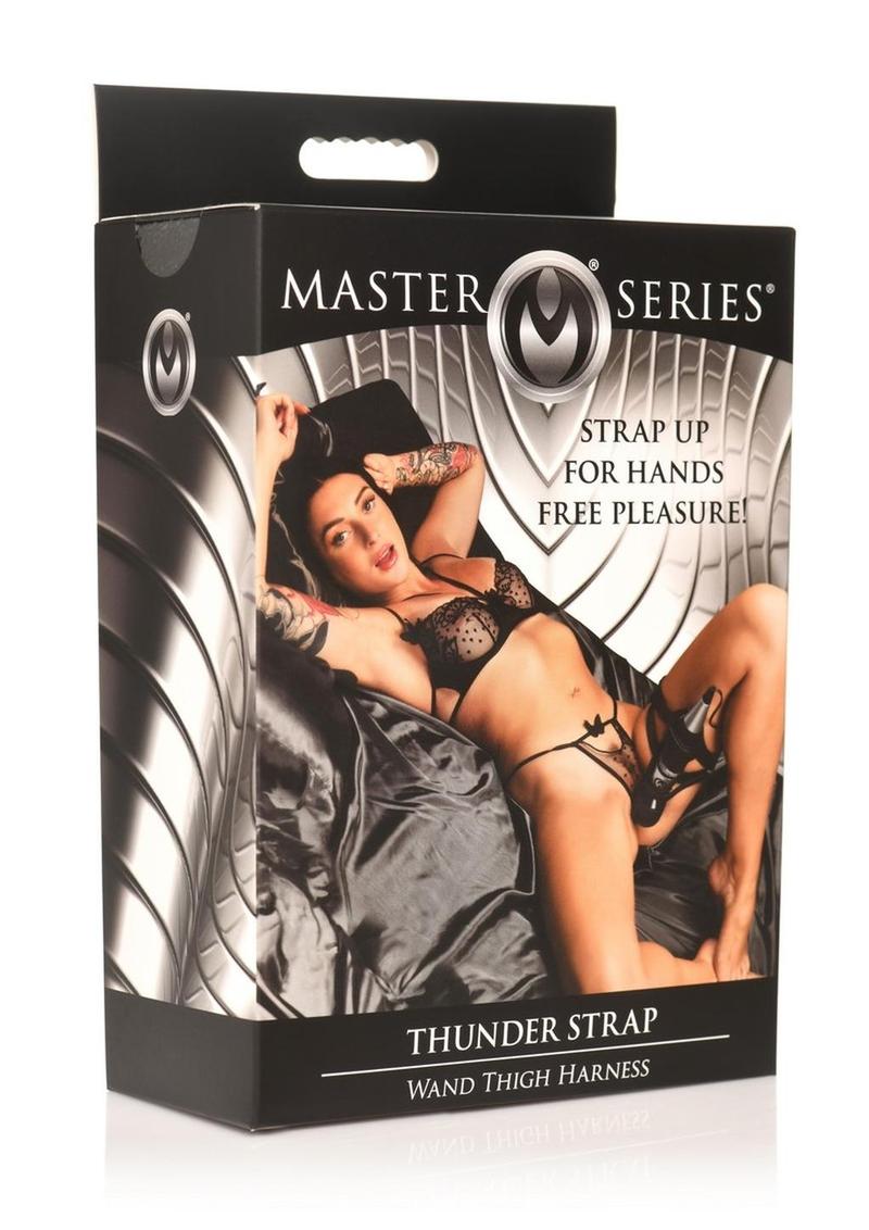 Thunder Strap Wand Thigh Harness Hands Free Pleasure