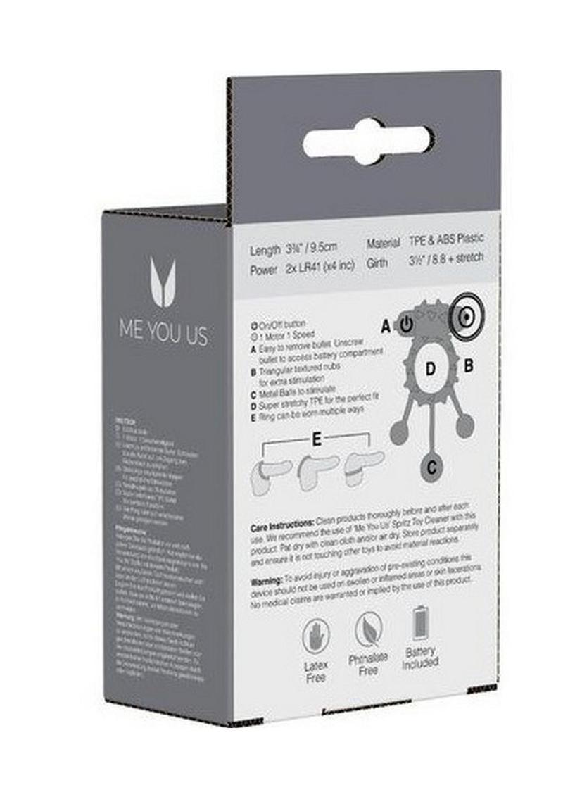 Me You Us Ball Banger Vibrating Cock Ring