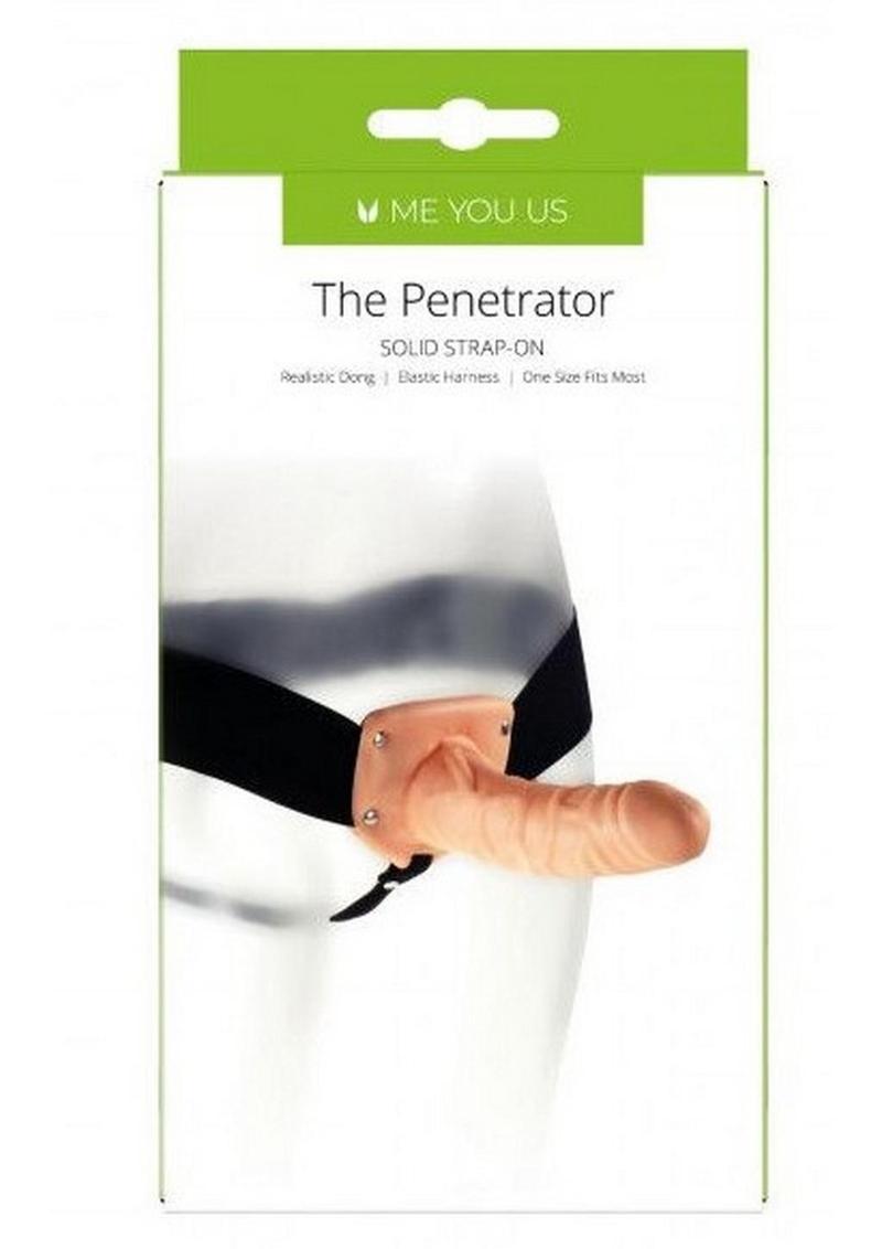 ME YOU US The Penetrator Solid And Elastic Harness Strap-On Dong