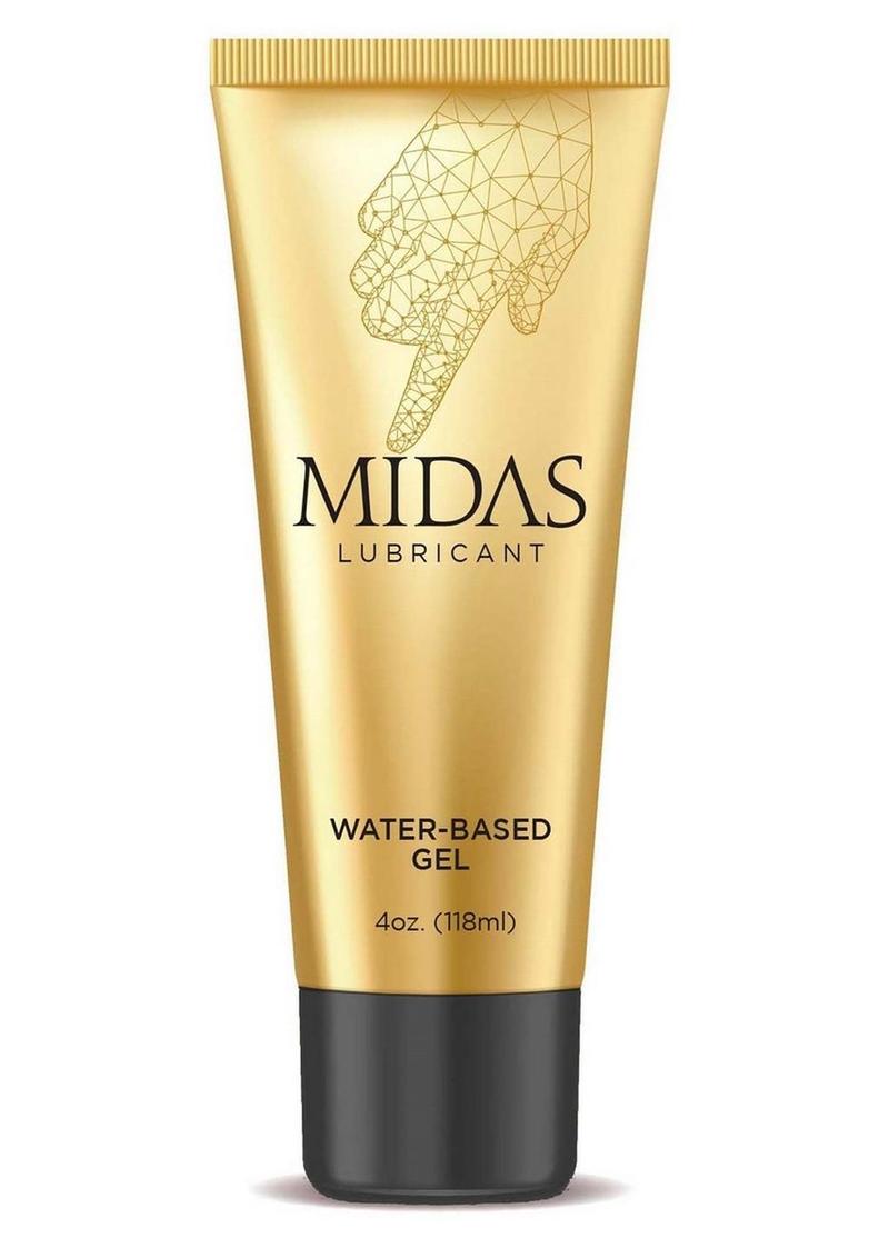 MIDAS Water Based Gel Silky Smooth And Body Safe Lubricant