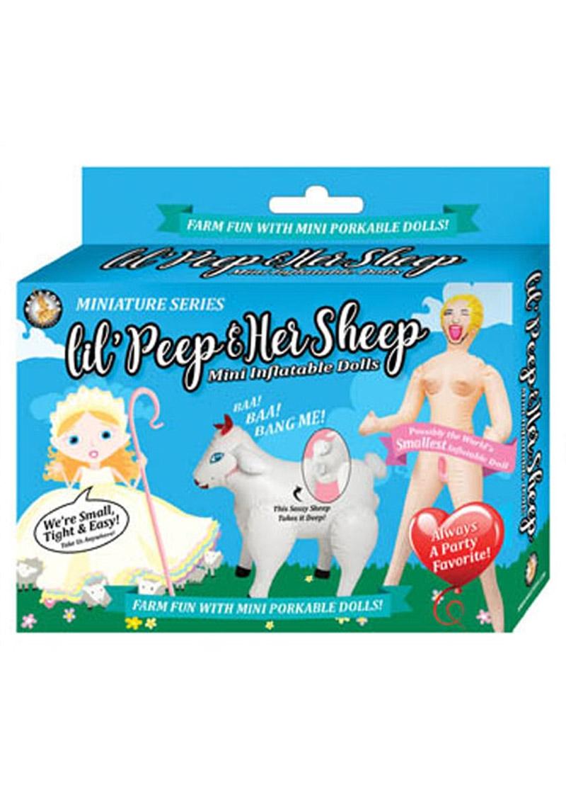Miniature Series Lil’ Peep And Her Sheep Mini Inflatable Dolls