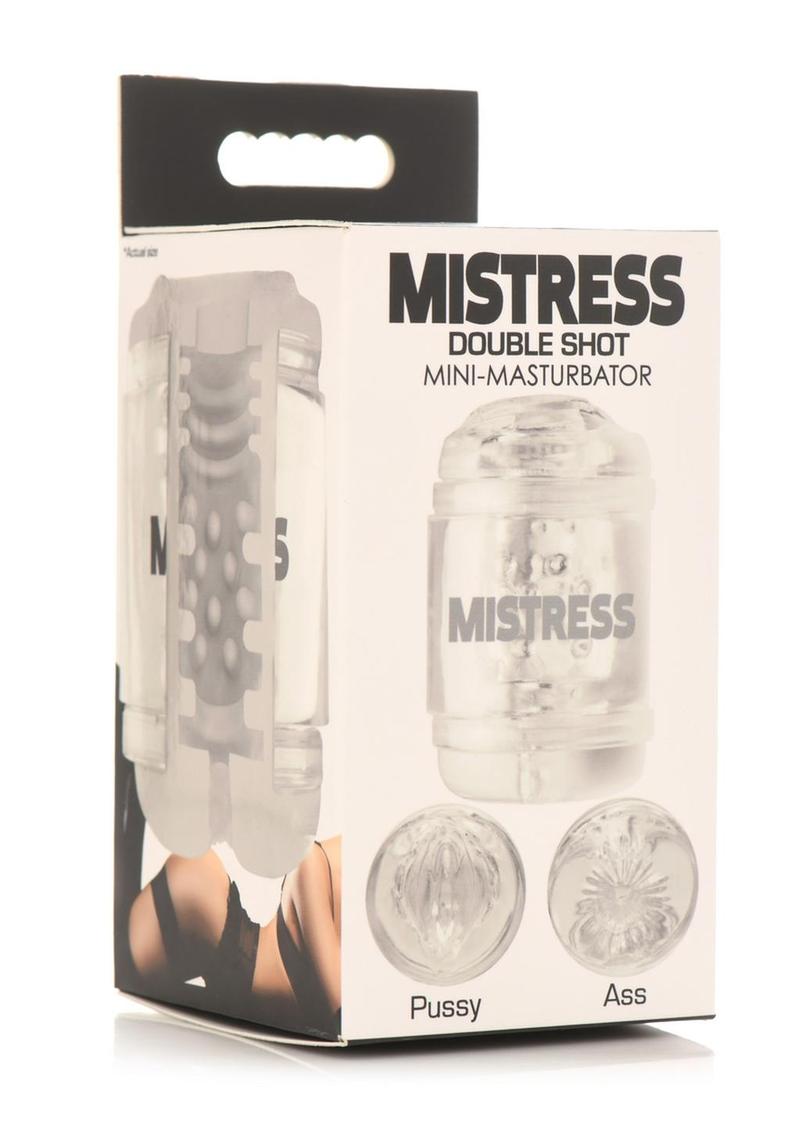 Mistress Double Shot Mini Masturbator Dual Pussy and Ass Stroker