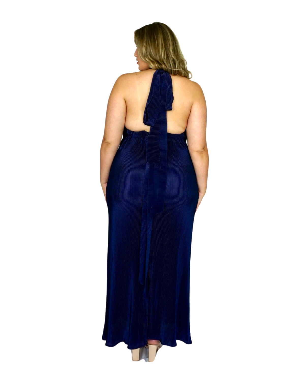 Monaco Maxi Dress - Plisse