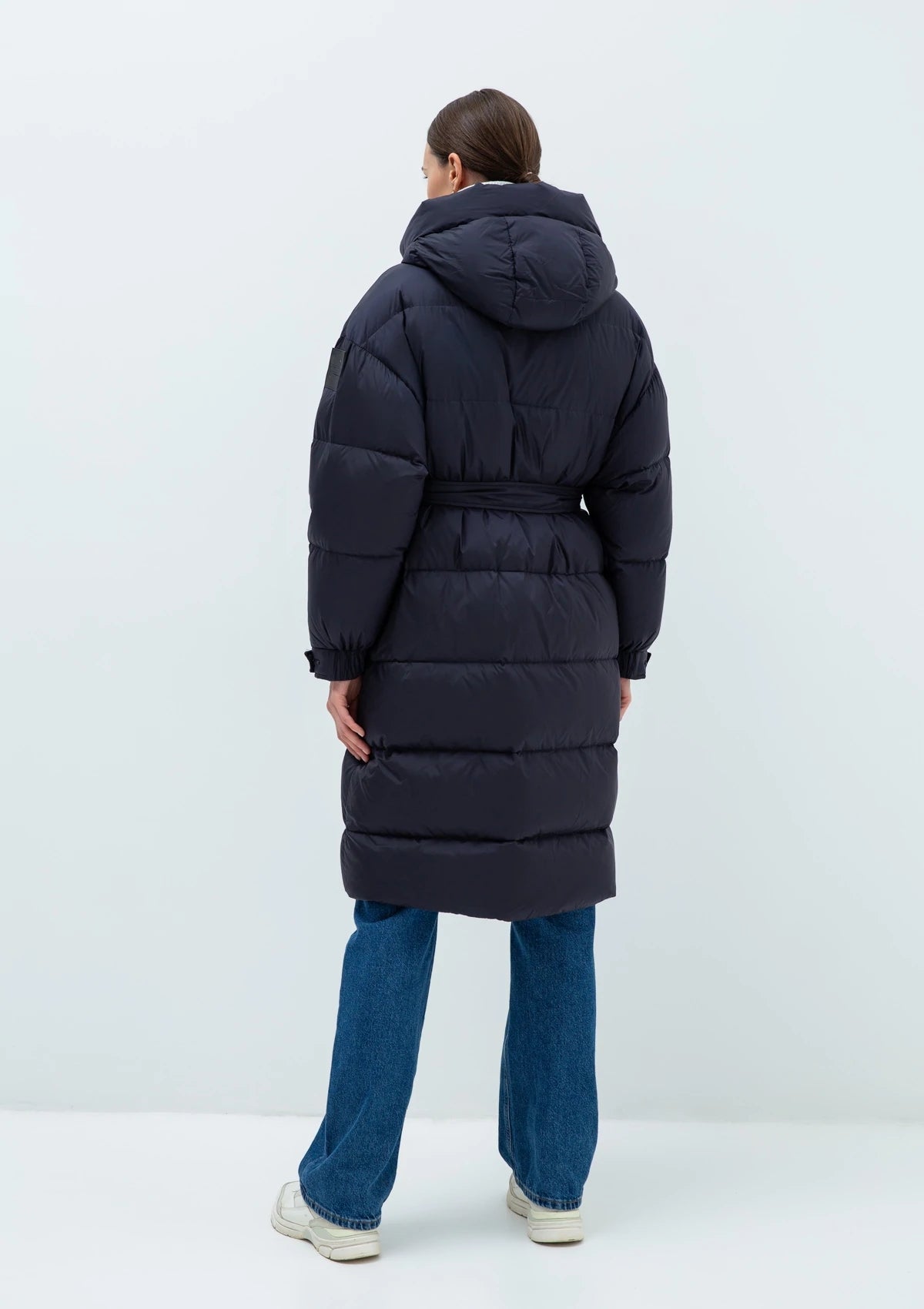 Luna Premium Down Fill Belted Coat