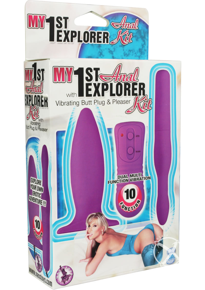 My 1st Anal Explorer Kit Vibrating Butt Plug